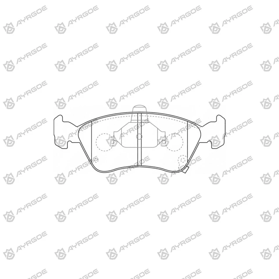 D2170H Brake Pads For TOYOTA