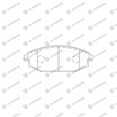D11182M Brake Pads for HYUNDAI Galloper KNE1CP,KPE1CP