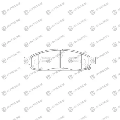 D1325MH Brake Pads for NISSAN