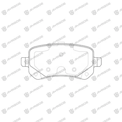 D20130MH Brake Pads for VW Scirocco 137,138
