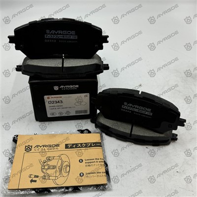 D2343 Brake Pads for TOYOTA YARIS XP130 XP150