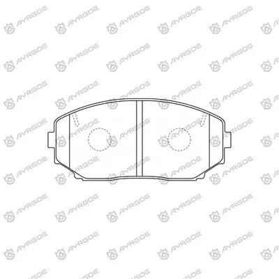 D3142H Brake Pads for MAZDA CX5 KE19