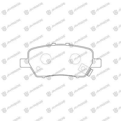 D5137H Brake Pads for HONDA