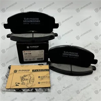 D6108 Brake Pads for Mitsubishi OUTLandER CW0W and LANCER CY and GALANT DJ1